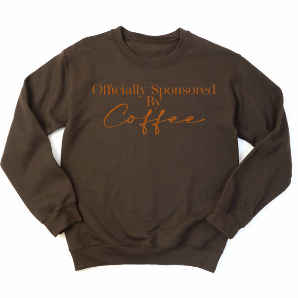 Coffee Collegiate Pullover - Officially Sponsored by Coffee Sweatshirt